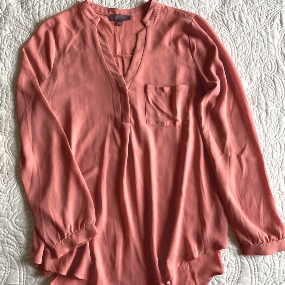 Rose colored long sleeve